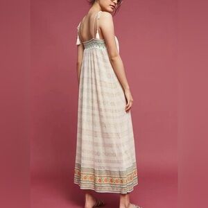 Anthropologie, Cecilia, by Prado Augusta, tasseled knit maxi dress. Fully lined